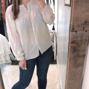 Nanette Lepore tan top size medium